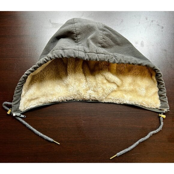 Victory Outfitters Utility Vest Mens XXL Green Sherpa Lined Hooded Outdoor Wear - Picture 12 of 13